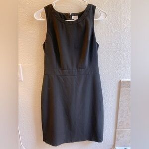 J Crew Black Fitted Dress